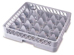 Cestello 25 Bicchieri PP, Dimensioni 50x50xh10,3 cm peso 1,94 kg