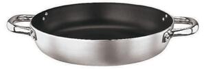 Tegame 2 Maniglie Cm 28 Antiader. Serie 6100 Alluminio, peso 0,93 kg
