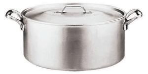 Casseruola Ovale Con Coperchio Cm 36 Serie 6100 Alluminio, Lt 10 - peso 1,77 kg