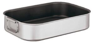 Tegame Rettangolare Cm 50x30 Antiad. Serie 6100 Alluminio, peso 2,73 kg