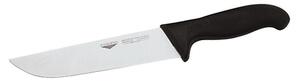 Coltello Francese Cm 20 Manico Nero Coltelleria Serie Tranciata, peso 0,2 kg