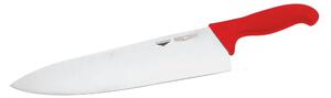 Coltello Cucina Cm 23 Manico Rosso Coltelleria Serie Tranciata, peso 0,26 kg