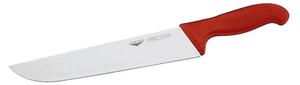 Coltello Francese Cm 20 Manico Rosso Coltelleria Serie Tranciata, peso 0,2 kg
