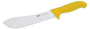 Coltello Scimitarra Cm 22 Giallo Coltelleria Serie Tranciata, peso 0,25 kg