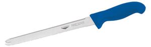 Coltello Surgelati A Doppia Lama Seghettata Cm 23 Manico Blu Coltelleria Serie Tranciata, peso 0,15 kg