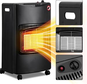 Stufa a gas Vigevee da 4,2 kW con riscaldamento a infrarossi e 3 livelli di potenza