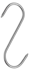 Gancio Fisso 2 Punte Cm22 Inox, peso 0,2 kg, set da 10
