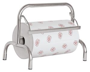 Porta Rotolo Cm 35 Inox, peso 1,05 kg