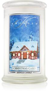Kringle Candle Christmas Cabin candela profumata 624 g