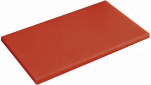 Tagliere Senza Fermi Cm 53 Rosso PE, peso 3,34 kg