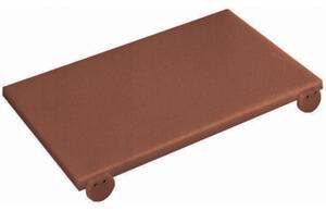 Tagliere Con Fermi Cm 53 Marrone PE, peso 3,37 kg