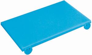 Tagliere Con Fermi Cm 53 Blu PE, peso 3,28 kg