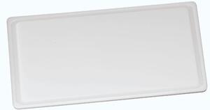 Tagliere Bianco Gn 2/1 C/Scanalatura PE, Dimensioni 65x53x h 2 cm peso 6,7 kg