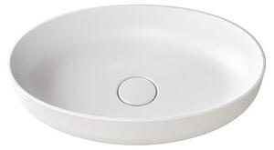 Lavabo Kolpa ALEXIS, modello SOFT 550 ON, in materiale KERROCK 108, finitura lucida