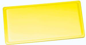 Tagliere Giallo Gn 2/1 C/Scanalatura PE, peso 6,19 kg