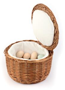 Cesto Uova Imbottito Buffet Rattan, peso 0,28 kg