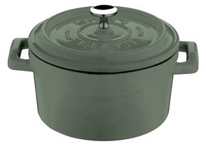 Casseruola Diam 12 Col Verde Ghisa, peso 1,7 kg