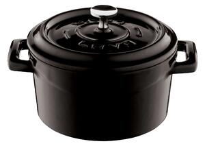 Casseruola Diam 12 Col Nero Ghisa, peso 1,7 kg