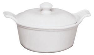 Casseruola Con Coperchio Porcellana, Lt 0,5 - peso 0,85 kg