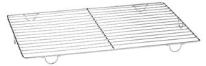 Griglia In Filo Con Piedini Cm 60x40 Inox, peso 0,85 kg