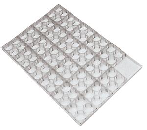 Teglia Per Monoporzioni Mignon Cuore, Gr 20 - peso 2,22 kg