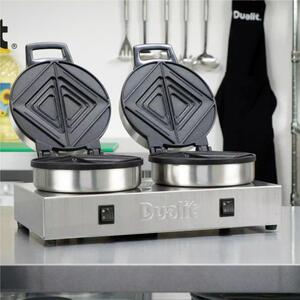 Contact Toaster Cm 40X22X19 Cast Aluminium Kg 6.85 1600W Dimensione 40,0 x22,0 h 19 cm dualit inox