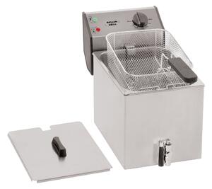 Friggitrice 8 Lt con Rubinetto Mod. FD 80 R, peso 8 kg