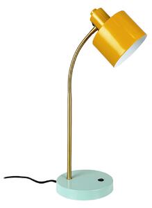 Lampade da tavolo Dyberg Larsen, Ocean Flex, Giallo, Soggiorno, Metallo, Scandinavo