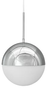 Lampada a sospensione Dyberg Larsen, Nova D25, dimmerabile, Metallizzato, Soggiorno, Metallo, Scandinavo