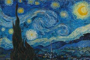 Posters, Stampe Vincent van Gogh - Notte stellata, (91.5 x 61 cm)
