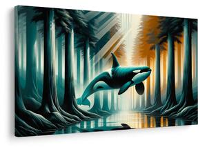 Quadro su tela – Sogno dell’orca