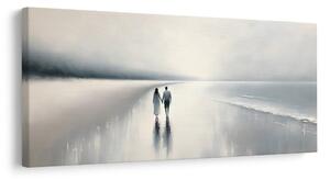 Quadro su tela – Innamorati sulla costa