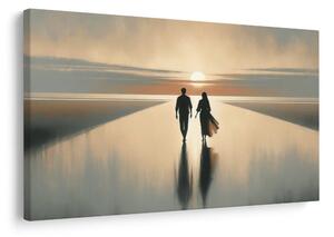 Quadro su tela – Innamorati al crepuscolo