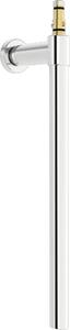 Tubo doccia Hansa L=335 mm cromato, 1 pezzo