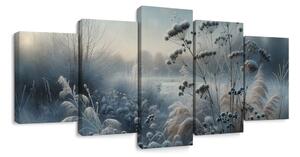 Quadro su tela – Paesaggio invernale