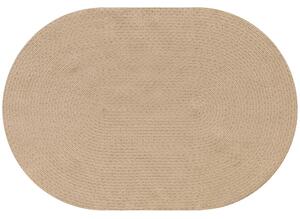 HOMCOM Tappeto da Salotto in Stile Rustico, 170x120x0.6 cm, Beige | Aosom Italy