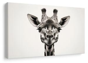 Quadro su tela – Ritratto di giraffa