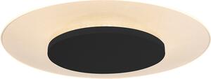 Steinhauer - plafoniera - Lido - nero - plastica metallo - Ø 36cm - LED - 7798ZW