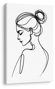 Quadro su tela – Linee e grazia
