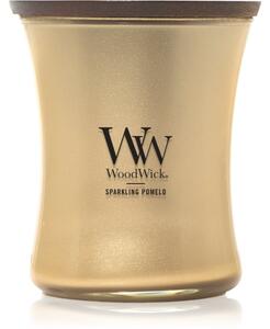 Woodwick Precious Metals Sparkling Pomelo candela profumata 275 g