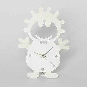 Orologio Bibo in metallo, colore Bianco Neve