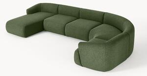 Divano XL componibile in bouclé Sofia