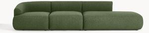 Chaise longue XL componibile in bouclé Sofia