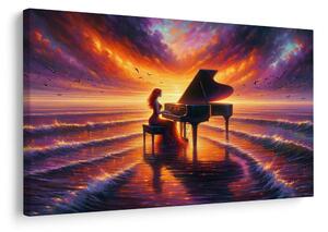 Quadro su tela – Canzone della luce e del mare