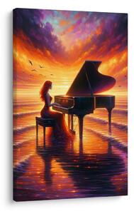 Quadro su tela – Sogni di pianoforte