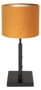 Steinhauer - lampada da tavolo - Stang - nero - metallo velluto - Ø 20cm - E27 - 8164ZW