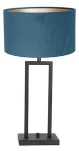 Steinhauer - lampada da tavolo - Stang - nero - metallo velluto - Ø 30cm - E27 - 8215ZW