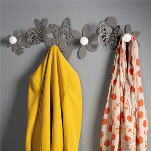 Gancio da muro Farfalle design � quello inconfondibile Butterfly Dimensioni 44xh24 cm colore Sabbia
