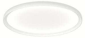 Plafoniera moderna top light plana 1221 60 led cct switch metallo acrilico - Top Light