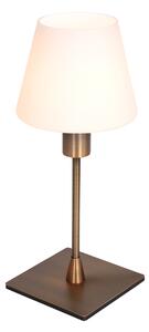 Steinhauer - lampada da tavolo - Ancilla - bronzo - vetro metallo - Ø 14cm - E14 - 3100BR